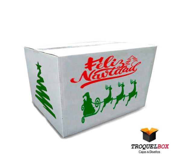 caja navideña