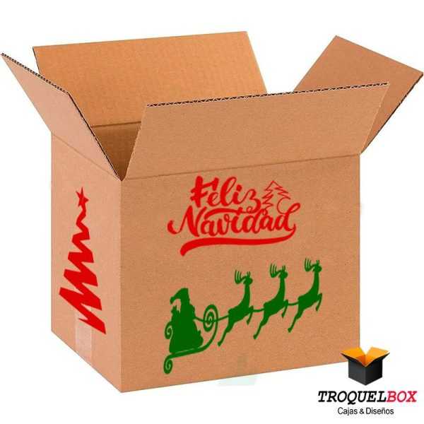 caja navideña