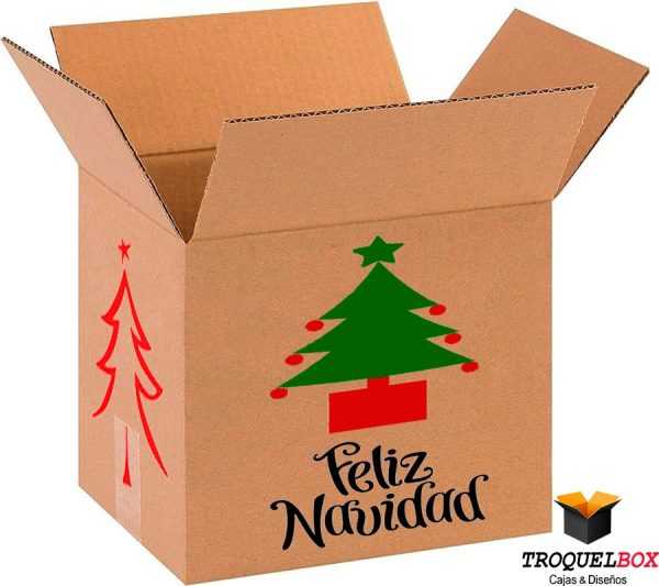caja navideña