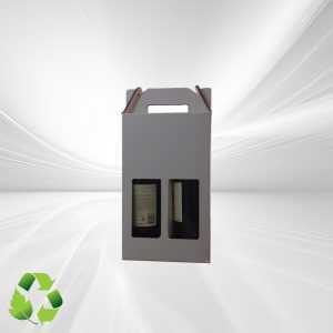 Estuche para vinos Doble